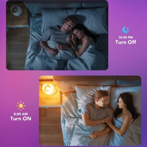2 Pack Govee Smart RGBWW Color Light Bulbs