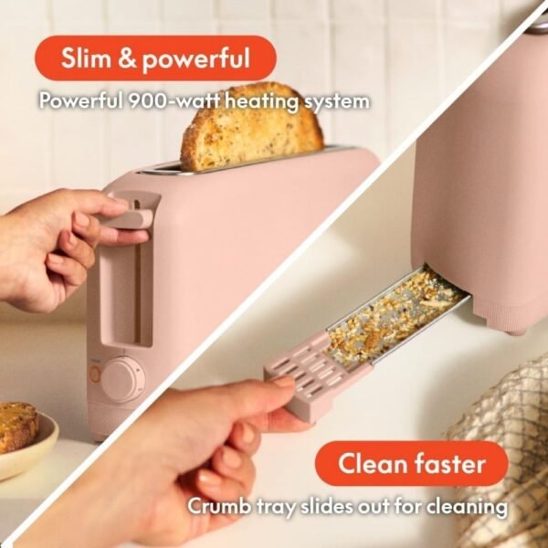 2 Slice Slim Toaster