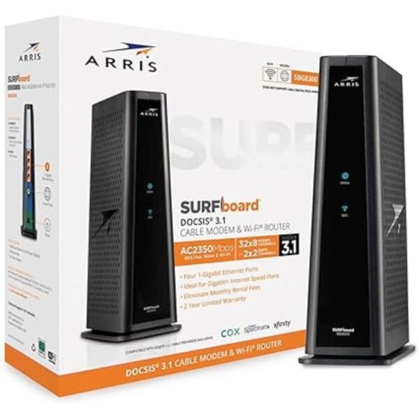 ARRIS (SBG8300-RB) - Cable Modem Router