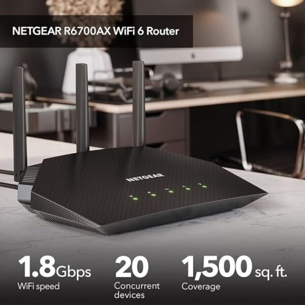 RT-AX55 AX1800 Dual Band WiFi 6 Gigabit Router