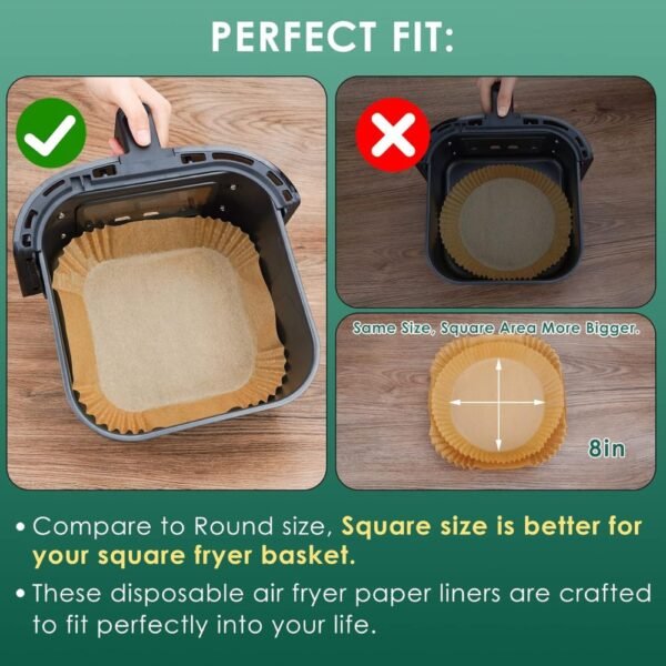 Air Fryer Paper Liners