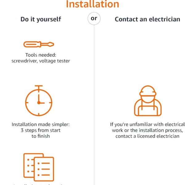 Amazon Basics White Smart Switch