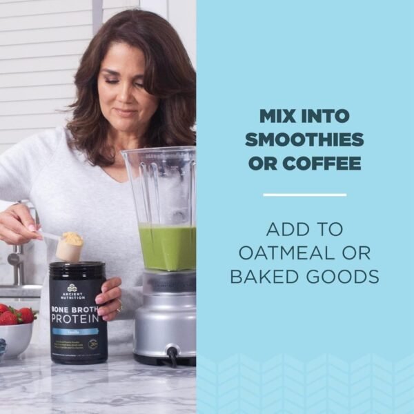 Bone Broth Protein Powder, Vanilla