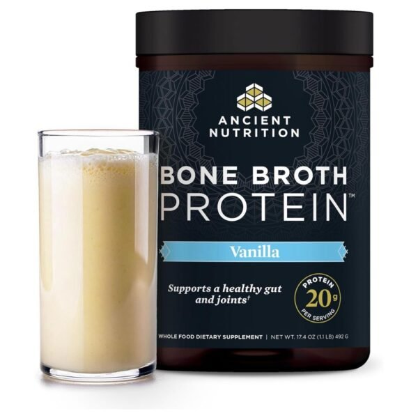 Bone Broth Protein Powder, Vanilla
