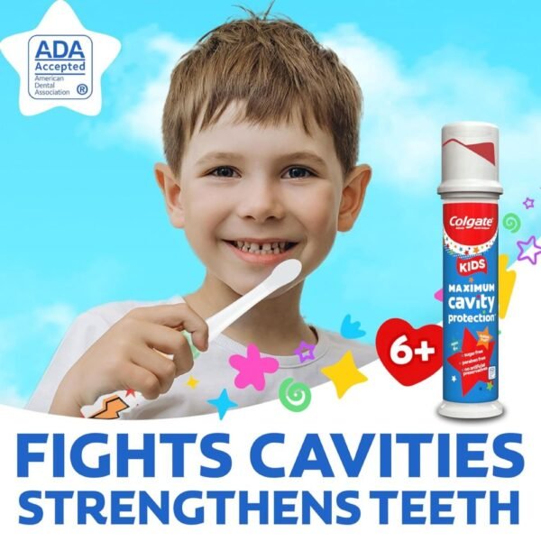 Colgate Kids Toothpaste Pump with Fluoride