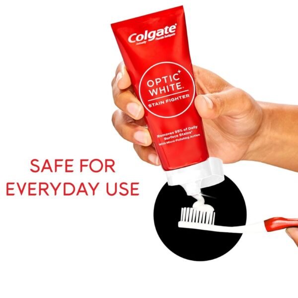 Colgate Optic White Stain Fighter Whitening Toothpaste