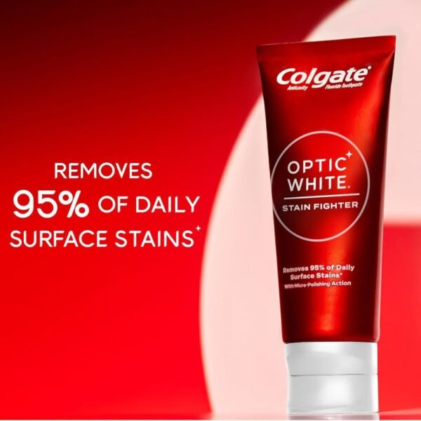 Colgate Optic White Stain Fighter Whitening Toothpaste