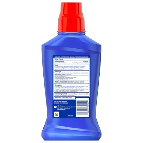 Colgate Peroxyl Antiseptic Mouthwash and Mouth Sore Rinse