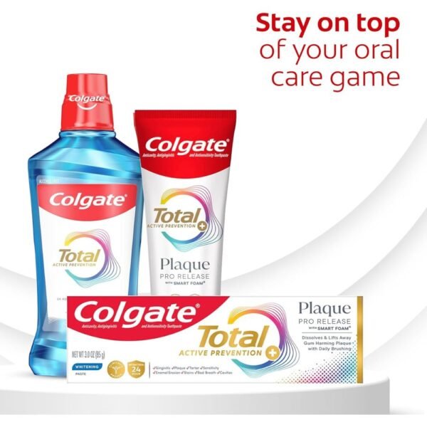 Colgate Total Plaque Pro Release Whitening Toothpaste