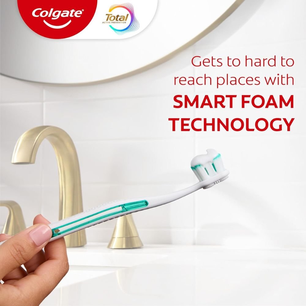 Colgate Total Plaque Pro Release Whitening Toothpaste 2 Pack, 3.0 oz