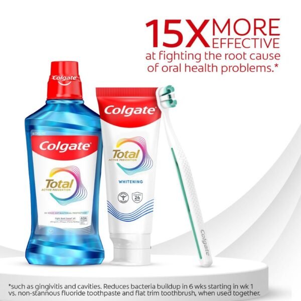 Colgate Total Whitening Toothpaste, 5.1 oz, 2 Pack