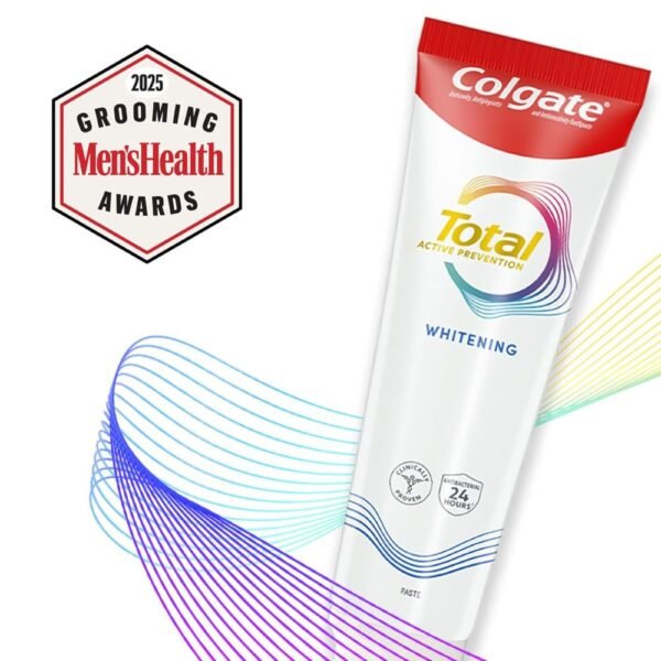 Colgate Total Whitening Toothpaste with Fluoride, 5.1 ounces (4 Pack)