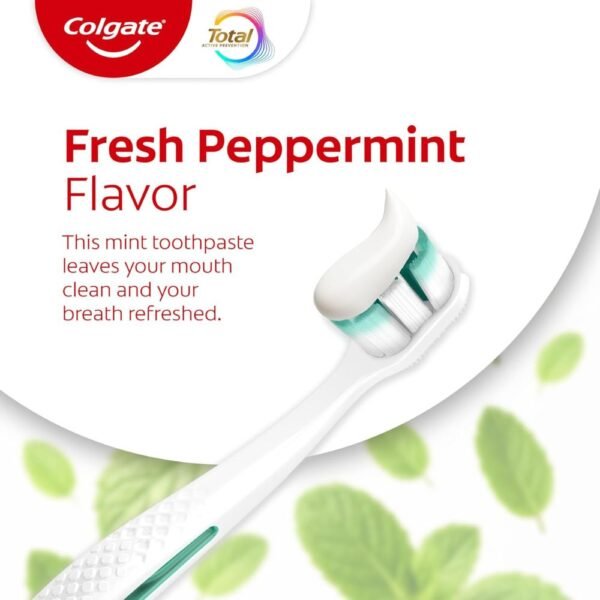 Colgate Total Whitening Toothpaste with Fluoride, 5.1 ounces (4 Pack)