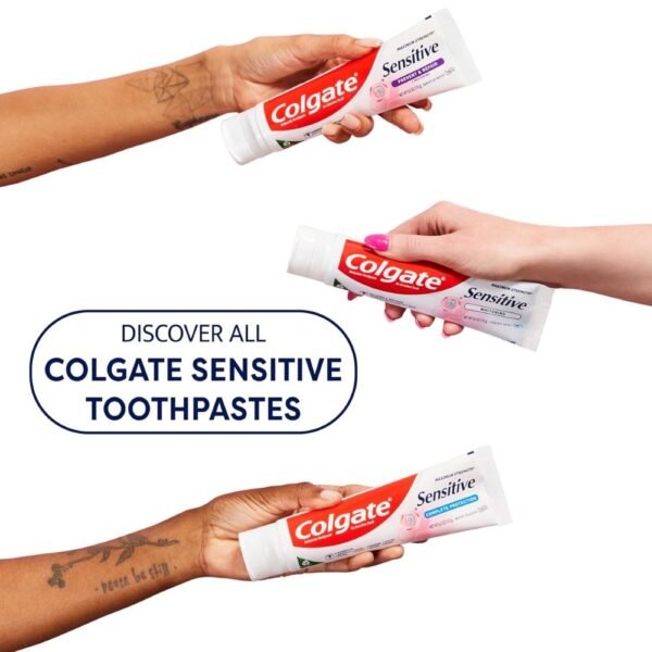 Colgate Whitening Toothpaste for Sensitive Teeth, 6 Oz (Pack of 3)