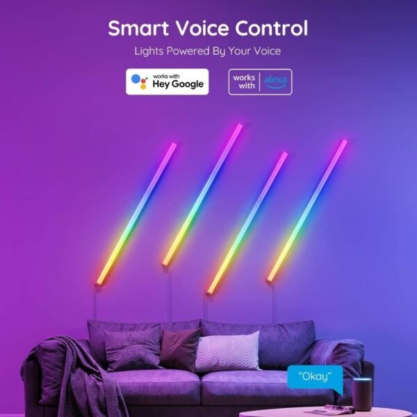Govee Glide Wall Lights, RGBIC LED Light