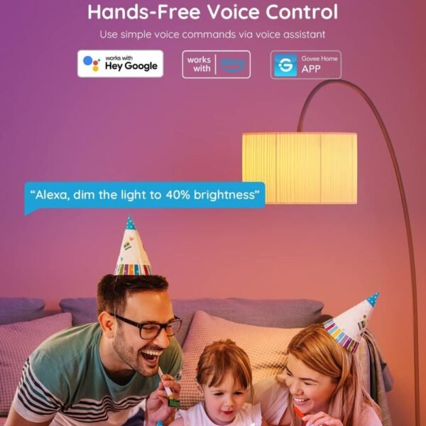 4 Pack Govee Smart Light Bulbs