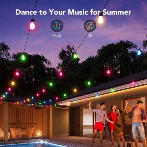 Govee Smart Outdoor String Lights H7015