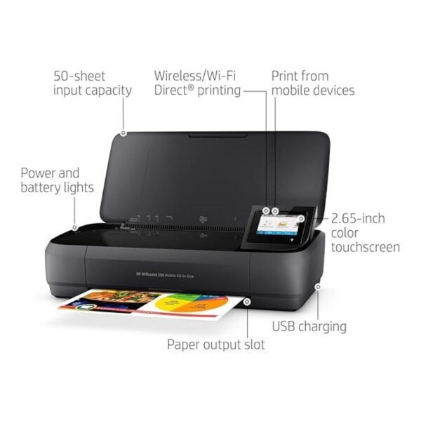 HP OfficeJet 250 Portable Printer
