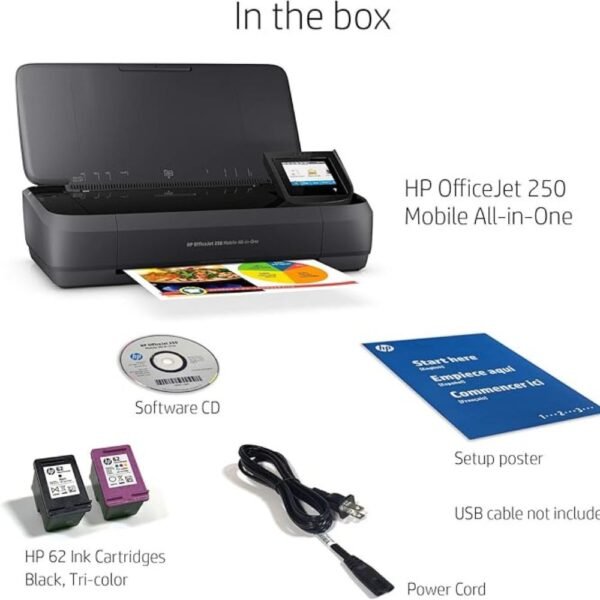 HP OfficeJet 250 Portable Printer