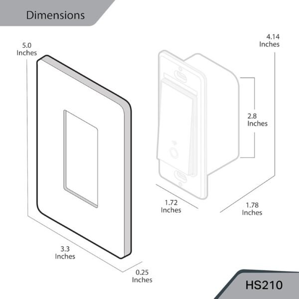 2 Pack Kasa Smart 3 Way Switch HS210 KIT