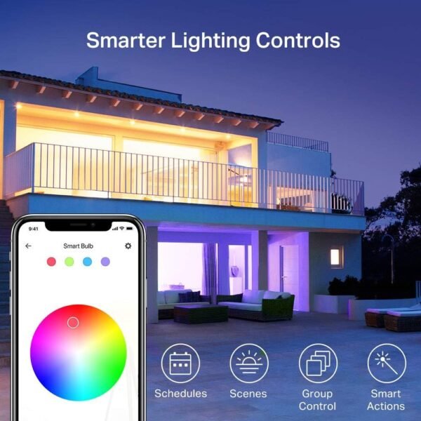 2 Pack Kasa Smart Light Bulbs, A19, 60 W 800 Lumens