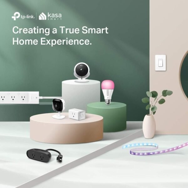 4 Pack Kasa Smart Light Bulbs, A19, 9W, 800Lumens