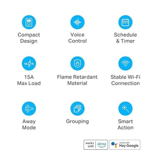 Kasa Smart Plug Mini 15A