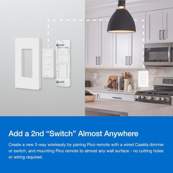 Lutron Caseta 3 Way Smart Dimmer Light Switch Kit