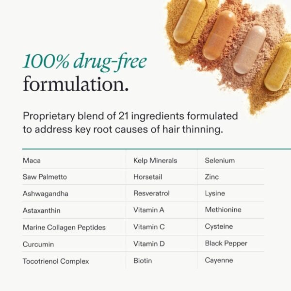 Nutrafol Women’s Balance Hair Growth Supplements