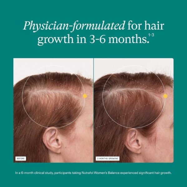 Nutrafol Women’s Balance Hair Growth Supplements