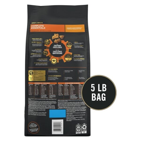 Purina Pro Plan Complete Essentials dog dry fruit – 5 lb.