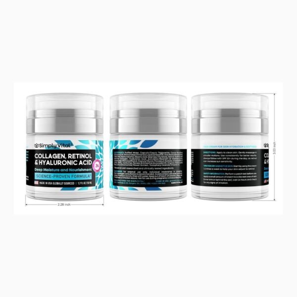 SimplyVital Collagen Face Moisturizer, 1.7 fl oz