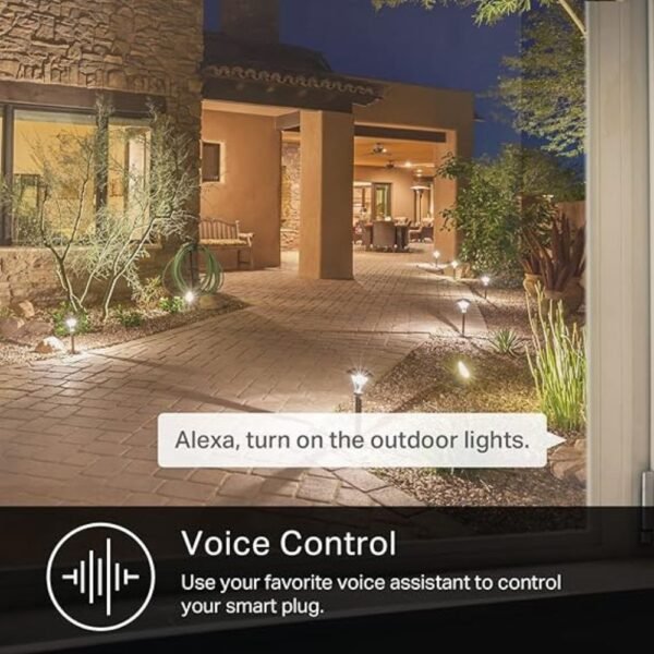 Smart Home Wi-Fi Outlet with 2 Sockets