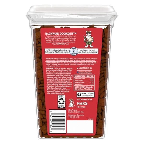 Temptations Cat Treats, Cookout Flavor