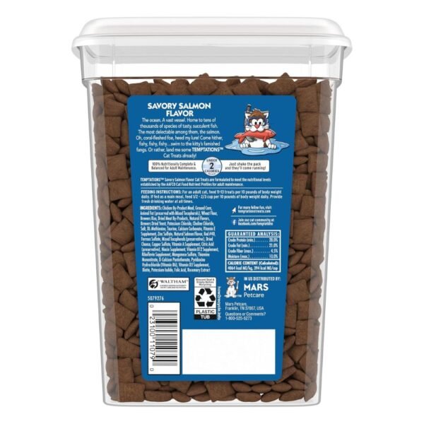 Temptations Cat Treats, Savory Salmon Flavor
