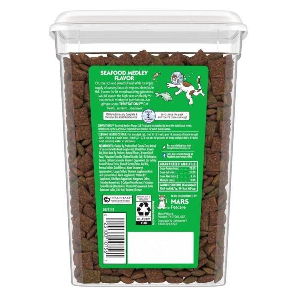 Temptations Cat Treats, Seafood Medley Flavor