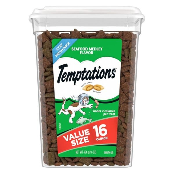 Temptations Cat Treats, Seafood Medley Flavor