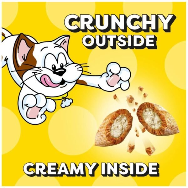 Temptations Classic Crunchy and Soft Cat Treats, Savory Salmon Flavor, 30 oz. Tub