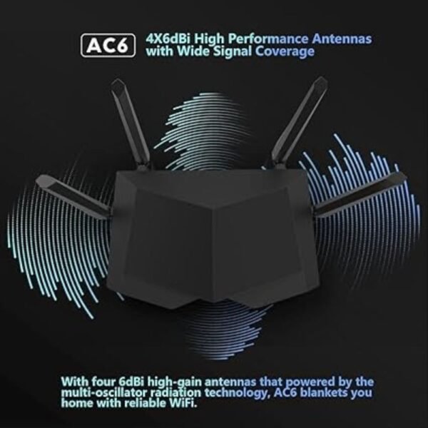 Tenda AC1200 Smart WiFi Router