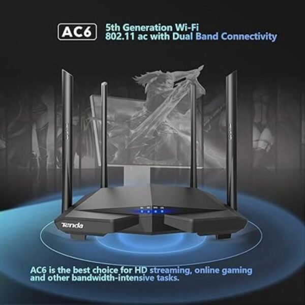 Tenda AC1200 Smart WiFi Router