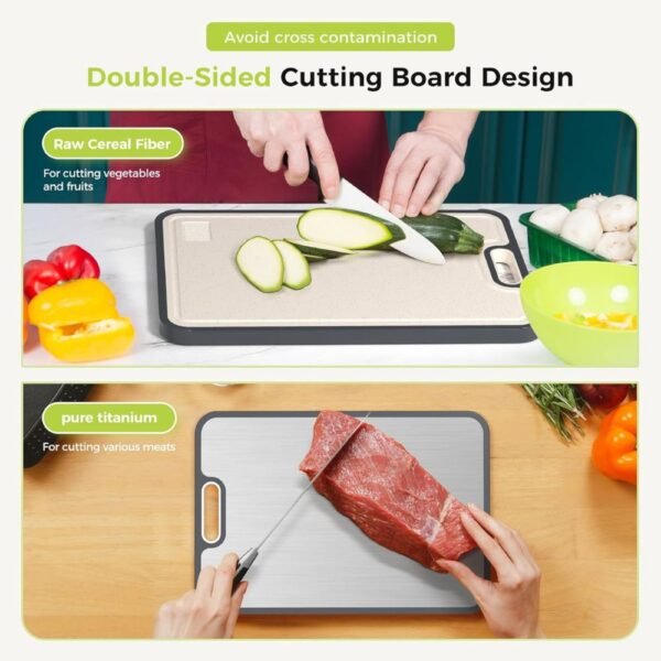 Titanium Cutting Board for Kitchen
