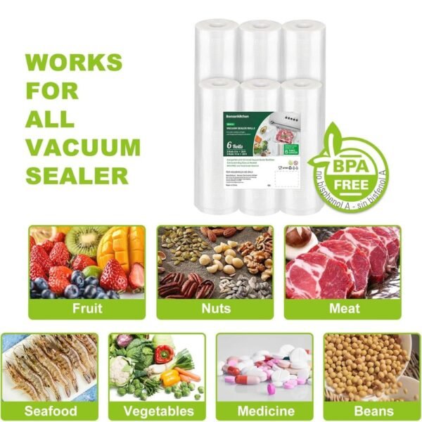 Vacuum Sealer Rolls Bags