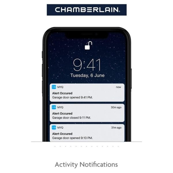 Chamberlain B2405 Quiet Wi-Fi Garage Door Opener