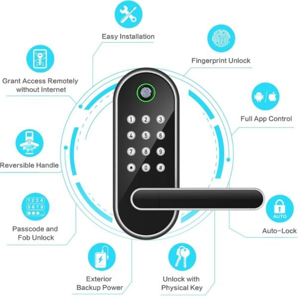 Keyless Entry Fingerprint Smart Lock