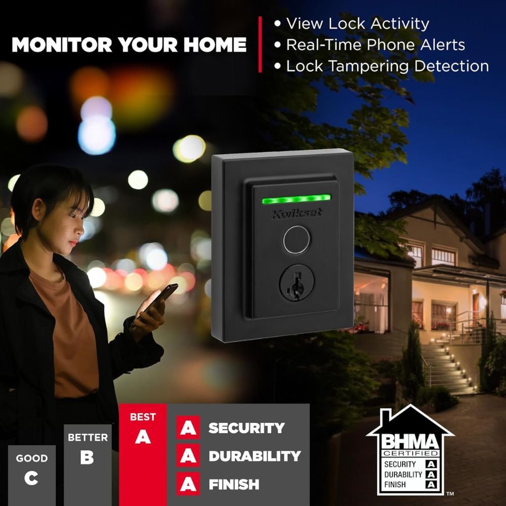 Kwikset Halo Touch Fingerprint Wi-Fi Smart Lock