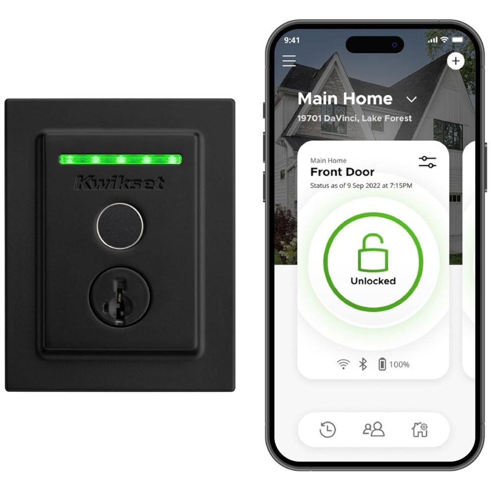 Kwikset Halo Touch Fingerprint Wi-Fi Smart Lock