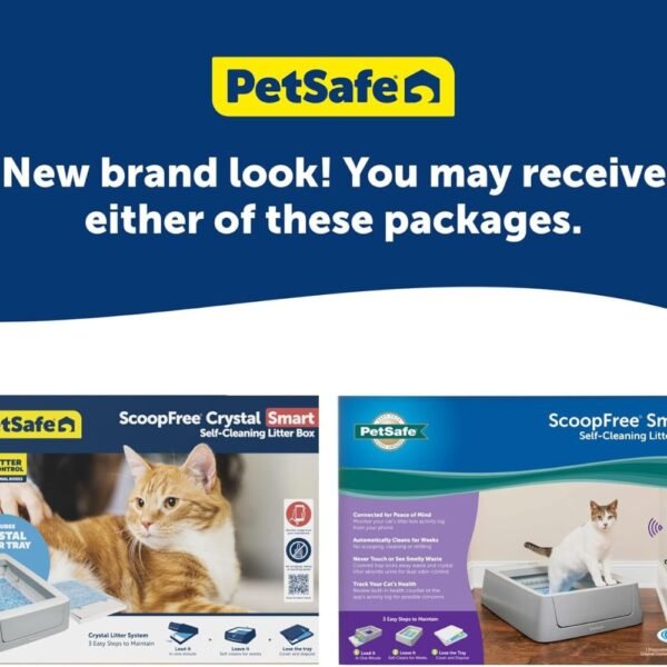 Scoop Free Crystal Pro Self-Cleaning Automatic Litter Box