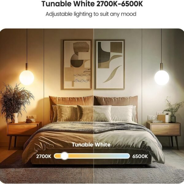 4 Pack TREATLIFE Smart Light Bulbs