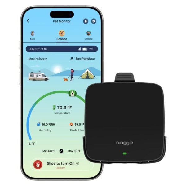 Waggle RV Pet Temperature Monitor – 4G Cellular