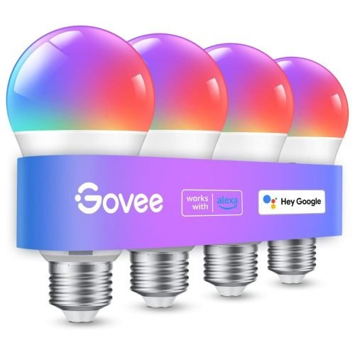 4 Pack Govee Smart Light Bulbs
